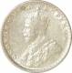 Silver Two Annas Coin  of King George V of Calcutta Mint of 1916.