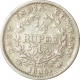 Silver Quarter Rupee Coin  of King William IIII of Bombay Mint of 1835.