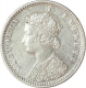 Silver Quarter Rupee Coin of Victoria Empress of Bombay Mint Of 1890.