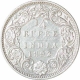 Silver Quarter  Rupee Coin of Victoria Empress of Bombay Mint of  1892.