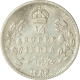 Silver Quarter Rupee Coin of King Edward VII of Calcutta Mint of 1908.