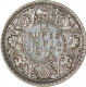 Silver Quarter Rupee Coin of King George VI of Bombay Mint of 1940.