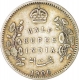 Silver Half Rupee Coin of King Edward VII of Calcutta Mint of 1906.