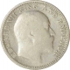 Silver Half Rupee Coin of King Edward VII of Bombay Mint of 1907.