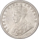 Silver Half Rupee Coin of King George V of Calcutta Mint of 1936.