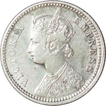 Silver Half Rupee Coin of King George VI of Lahore Mint of 1943.