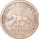 Copper Half Rupee Coin of King George VI of Bombay Mint of 1946.