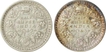 Silver Half Rupee Coin of King George VI of Bombay Mint of Different Year.