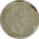 Silver One Rupee Coin of King William IIII of Bombay Mint of 1835.