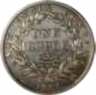 Silver One Rupee Coin of King William IIII of Calcutta Mint of 1835.