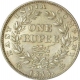 Silver One Rupee Coin of King William IIII of Calcutta Mint of 1835.