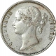 Silver One Rupee Coin of Victoria Queen of Madras Mint of 1840.