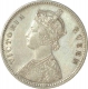 Silver One  Rupee  Coin of Victoria Queen of Calcutta Mint of 1862.