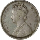 Silver One  Rupee Coin of Victoria Queen of Bombay Mint of 1862.