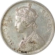 Silver One Rupee Coin of Victoria Queen of Bombay Mint of 1862.