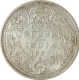 Silver One Rupee Coin of Victoria Queen of Bombay Mint of 1862.