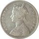 Silver One Rupee Coin of VIctoria Empress of Bombay Mint of 1878.