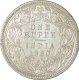 Silver One  Rupee Coin of Victoria Empress of Calcutta Mint of 1880.