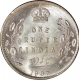 Silver One Rupee Coin of King Edward VII of  Calcutta Mint of 1907.