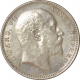 Silver One Rupee Coin of King Edward VII of Bombay Mint of 1908.