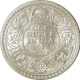 Silver One Rupee Coin of King George V of Calcutta Mint of 1913.