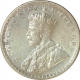 Silver One Rupee Coin of King George V of Calcutta Mint of 1913.