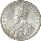 Silver One Rupee Coin of King George V of Bombay Mint of 1913.