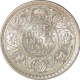 Silver One Rupee Coin of King George V of Calcutta Mint of 1914.