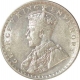 Silver One Rupee Coin of King George V of Calcutta Mint of 1914.