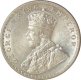 Silver One Rupee  Coin of King George V of Bombay mint of 1918.