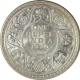 Silver One Rupee Coin of King George V of Calcutta Mint of 1920.