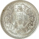 Silver One Rupee Coin of King George VI of Bombay Mint of 1944.