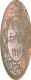 Error Copper Two Paisa Coin of Sayaji Rao III of Baroda State.