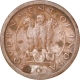 Error Bronze Pice Coin of Bombay mint of Republic India of 1950.