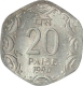 Error Steel Twenty Paisa Coin of Calcutta Mint of Republic India of 1990.