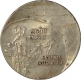 Error Cupro Nickel Two Rupee Coin of Republic India.