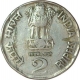 Error Copper Nickle Two Rupee Coin of Hyderabad mint of Republic india of 1996.