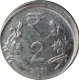 Error Steel Two Rupee Coin of Hyderabad mint of Republic India of 2011.