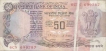 Error Fifty Rupees Bank Note of Republic India.