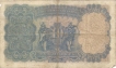 Ten Rupee Bank Note of King George V of signed by  J W Kelly of 1933.