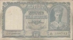 Ten Rupees Bank Note of King George VI signed by C D Deshmukh of 1944.