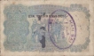 Ten Rupees Bank Note of King George V of  signed by  J W  Kelly of 1937.