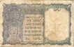 One Rupee Bank Note of King George VI of  signed by C E Jones.