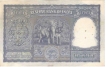 One Hundred Rupees Bank Note of Reserve Bank of India signed by B Rama Rau of Delhi Circle of  1951.