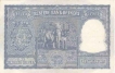 One Hundred Rupees  Bank Note of Reserve Bank of India signed by B Rama Rau of Bombay Circle of 1953.