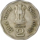 Cupro Nickel Two Rupees Coin of Republic India of the year 1996.