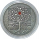 Silver Twenty Roubles Coin of Republic of Belarus of 2009.