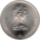 Silver Ten Dollars Coin of ELizabeth II of Canada.