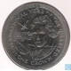 Cupro Nickel One Crown Coin of Elizabeth II of Isle of Man.