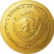 Gold One Dollar Coin of Republic of Palau.